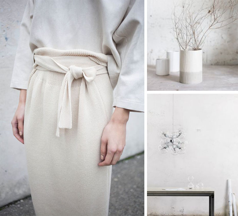 Le blanc en monochrome • Les Bons Détails