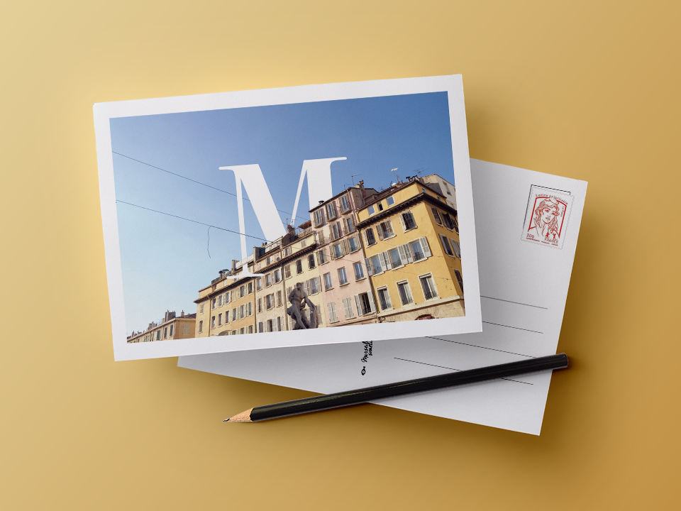 Cartes postales Marseille Sometimes • Les Bons Détails