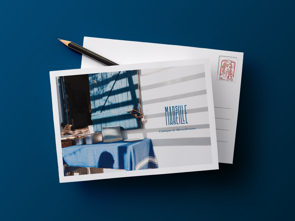 Cartes postales Marseille Sometimes • Les Bons Détails