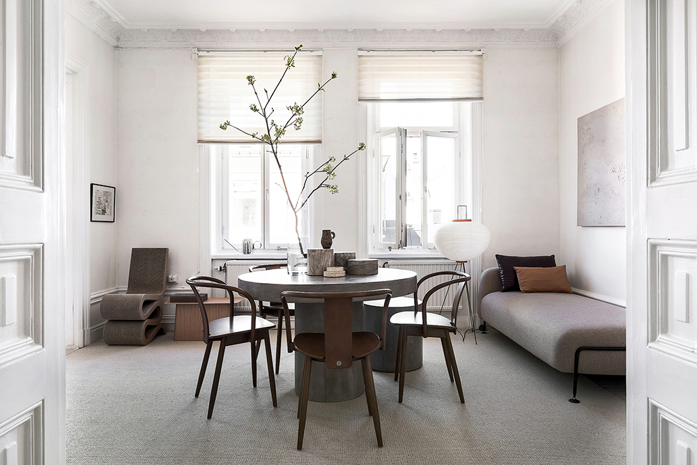 Appartement décoré par AnnaLeena / Home staging à la suédoise • Les Bons Détails