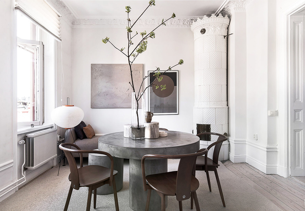 Appartement décoré par AnnaLeena / Home staging à la suédoise • Les Bons Détails