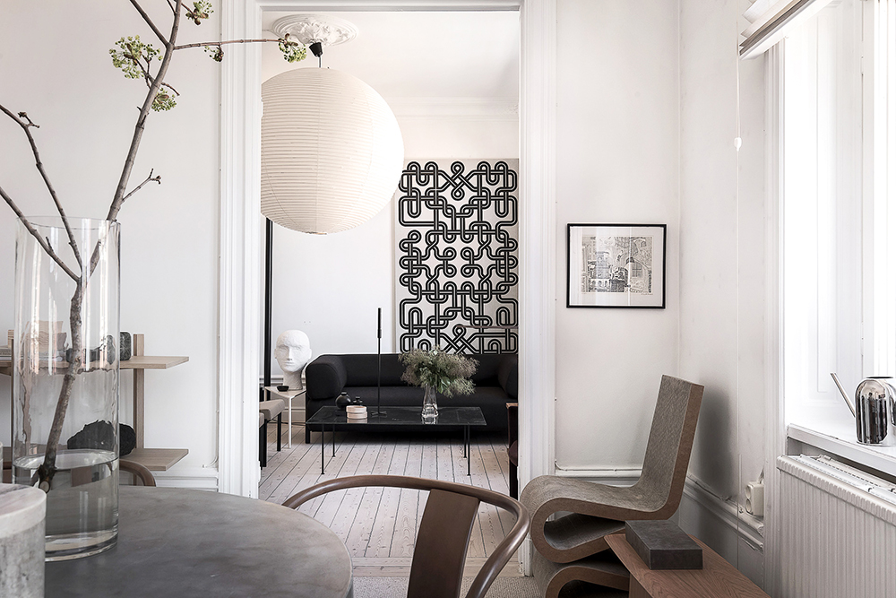 Appartement décoré par AnnaLeena / Home staging à la suédoise • Les Bons Détails