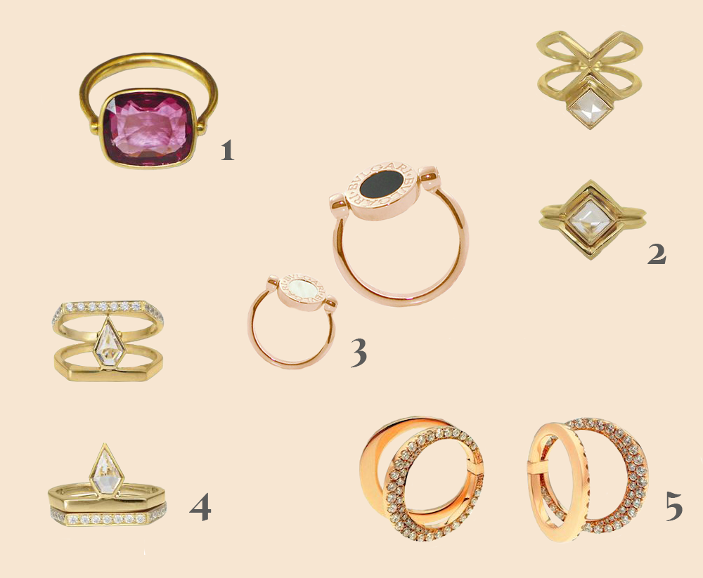 Pile ou face ? Les bagues réversibles ! • Les Bons Détails