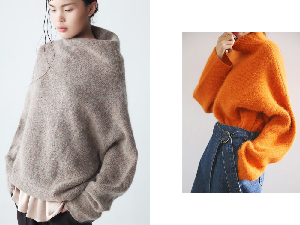 Maxi mailles et cols roulés • Les Bons Détails