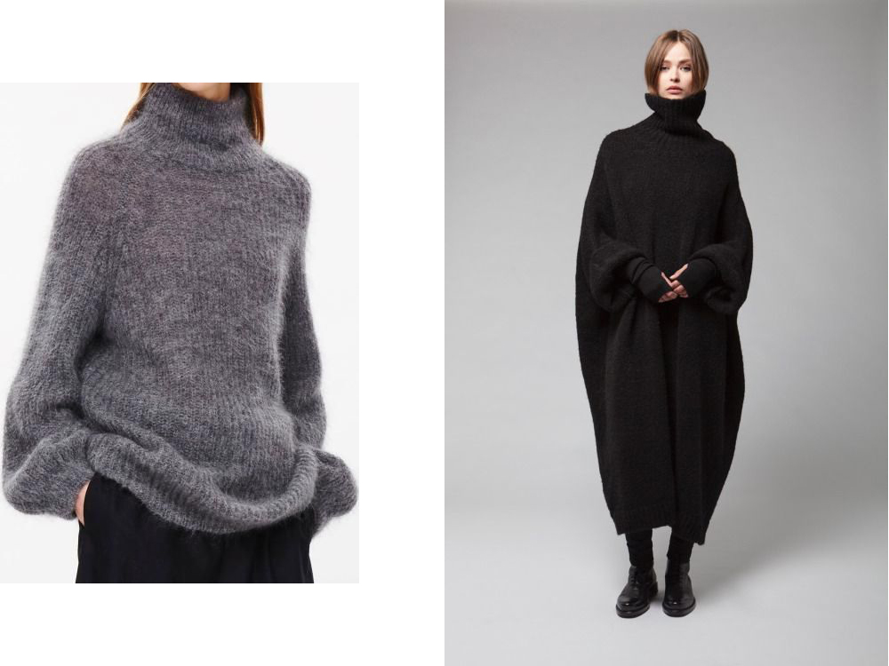 Maxi mailles et cols roulés • Les Bons Détails