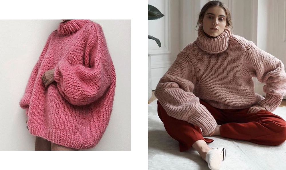 Maxi mailles et cols roulés • Les Bons Détails