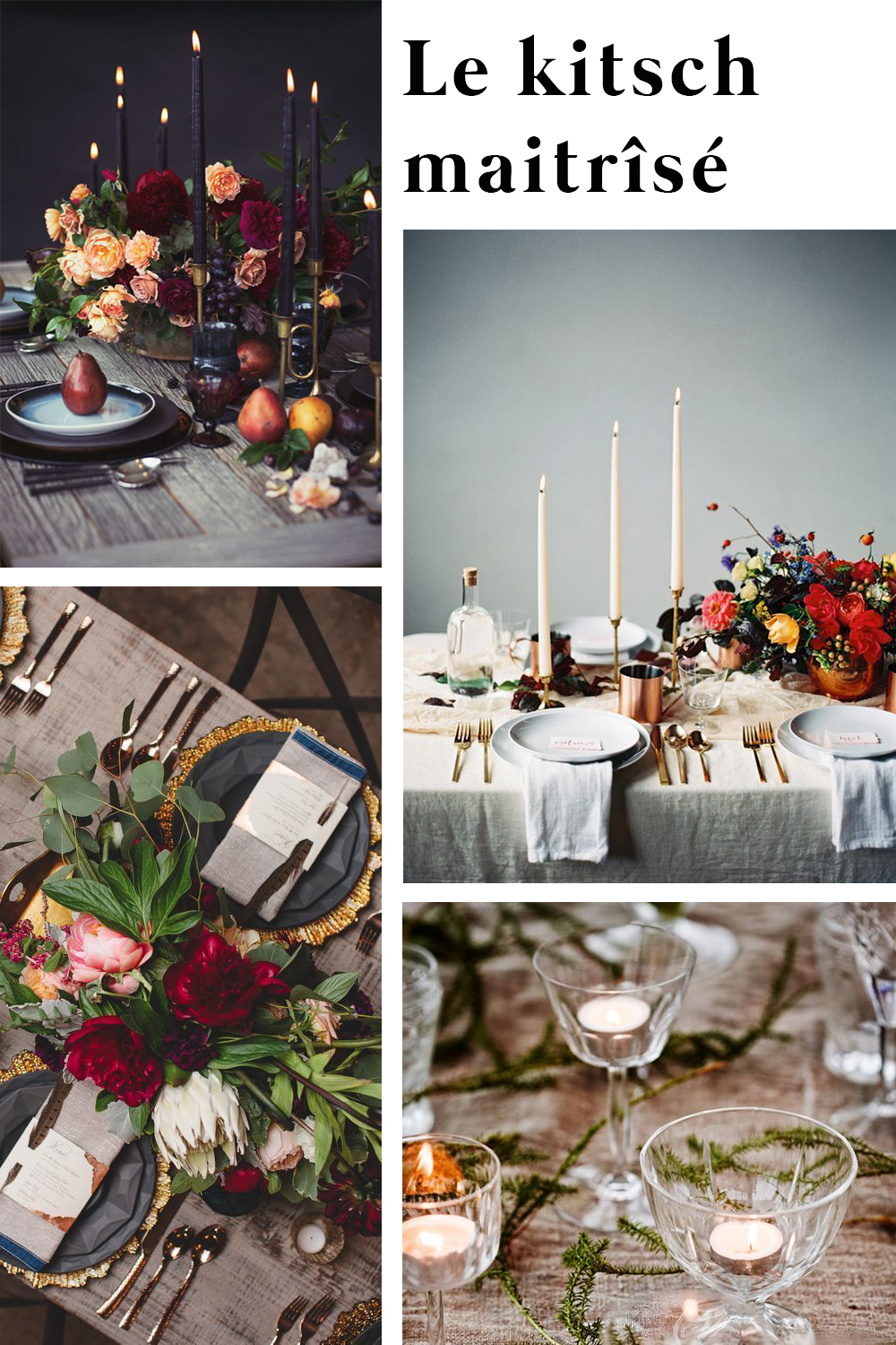 Tables de fêtes • Les Bons Détails