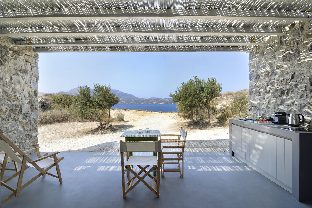 Skinopi Lodge à louer sur l'île de Milos, dans les Cyclades, en Grèce • Les Bons Détails