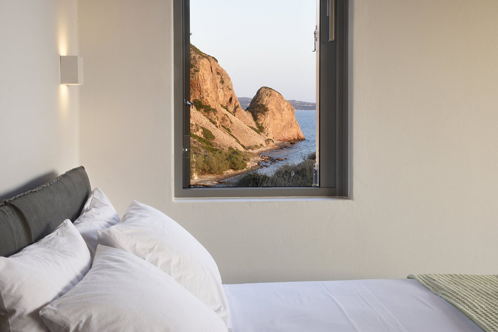 Skinopi Lodge à louer sur l'île de Milos, dans les Cyclades, en Grèce • Les Bons Détails