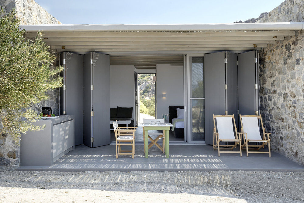 Skinopi Lodge à louer sur l'île de Milos, dans les Cyclades, en Grèce • Les Bons Détails